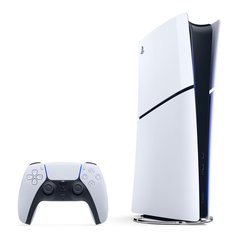 Стаціонарна ігрова приставка Sony PlayStation 5 Slim Digital Edition 1TB + DualSense Wireless Controller