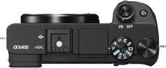 Бездзеркальний фотоапарат Sony Alpha A6400 kit (16-50mm) Black (ILCE6400LB.CEC)