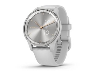 Смарт-годинник Garmin Vivomove Trend Silver S. Steel Bezel w. Mist Gray Case and S. Band (010-02665-03)