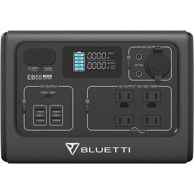 Зарядная станция Bluetti PowerOak EB55 537Wh 700W 150000mAh (PB930340)
