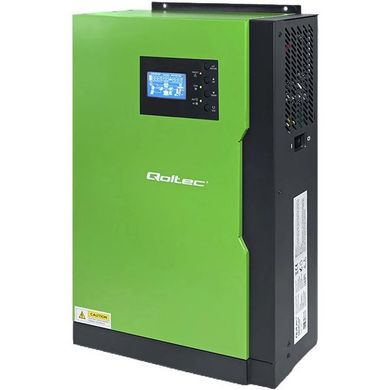 Автономний сонячний інвертор (off-grid) Qoltec Hybrid 10KVA 5,5kW 100A 48V MPPT Sinus (53887)