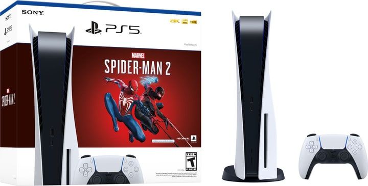 Стационарная игровая приставка Sony PlayStation 5 825GB Marvel's Spider-Man 2 Bundle (1000039695)