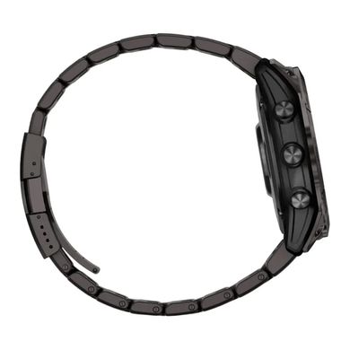 Смарт-годинник Garmin Fenix 7X Pro Sapphire Solar Carbon G. DLC Tit. with Vented Tit. Bracelet (010-02778-30)
