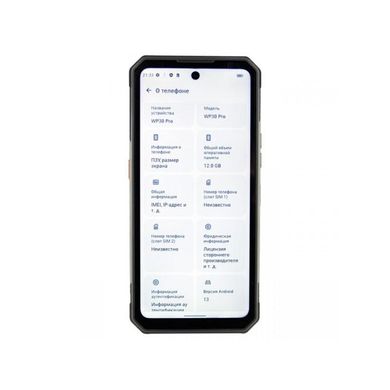 Смартфон Oukitel WP30 Pro 12/512GB Black