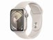 Смарт-годинник Apple Watch Series 9 GPS 41mm Starlight Aluminum Case w. Starlight Sport Band - M/L (MR8U3) - 5