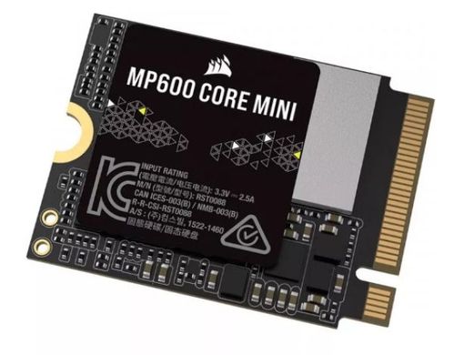 SSD накопитель Corsair MP600 CORE MINI 1TB (CSSD-F1000GBMP600CMN)