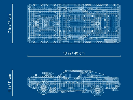 Авто-конструктор LEGO Technic Додж (42111)