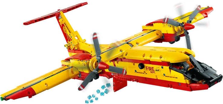 Блоковый конструктор LEGO Technic Пожарный самолет (42152)