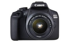 Дзеркальний фотоапарат Canon EOS 2000D kit (18-55mm) IS II (2728C008)
