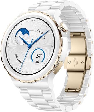 Смарт-часы HUAWEI Watch GT 3 Pro 43mm White Ceramic (55028824)