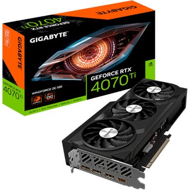 Відеокарта Gigabyte GeForce RTX 4070 Ti WINDFORCE OC 12G (GV-N407TWF3OC-12GD)