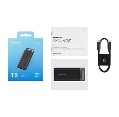 SSD накопичувач Samsung T5 EVO 4 TB (MU-PH4T0S)
