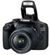 Дзеркальний фотоапарат Canon EOS 2000D kit (18-55mm) IS II (2728C008) - 4