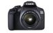 Дзеркальний фотоапарат Canon EOS 2000D kit (18-55mm) IS II (2728C008) - 1