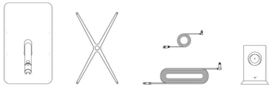 Спутниковый модем Starlink Internet Satellite Dish Kit v2 (без аккаунта, чистый)