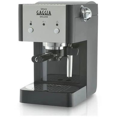 Рожковая кофеварка эспрессо Gaggia Gran Deluxe Black (RI8425/11)