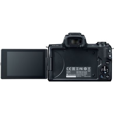 Бездзеркальний фотоапарат Canon EOS M50 kit (15-45mm) IS STM Black (2680C060)