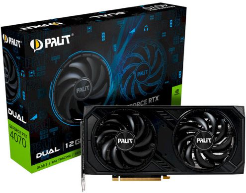 Відеокарта Palit GeForce RTX 4070 Dual (NED4070019K9-1047D)