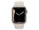 Смарт-часы Apple Watch Series 7 GPS + Cellular 41mm Starlight Aluminum Case With Starlight Sport Band (MKH83) - 5