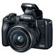 Бездзеркальний фотоапарат Canon EOS M50 kit (15-45mm) IS STM Black (2680C060) - 1