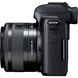 Бездзеркальний фотоапарат Canon EOS M50 kit (15-45mm) IS STM Black (2680C060) - 6