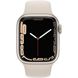 Смарт-годинник Apple Watch Series 7 GPS + Cellular 41mm Starlight Aluminum Case With Starlight Sport Band (MKH83) - 6