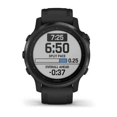Спортивные часы Garmin Fenix 6S Pro Black With Black Band (010-02159-14/010-02159-13)