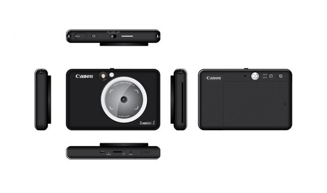 Фотокамера миттєвого друку Canon Zoemini S Black (3879C005)