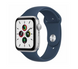 Смарт-годинник Apple Watch SE GPS 40mm Silver Aluminum Case w. Abyss Blue S. Band (MKNY3) - 2