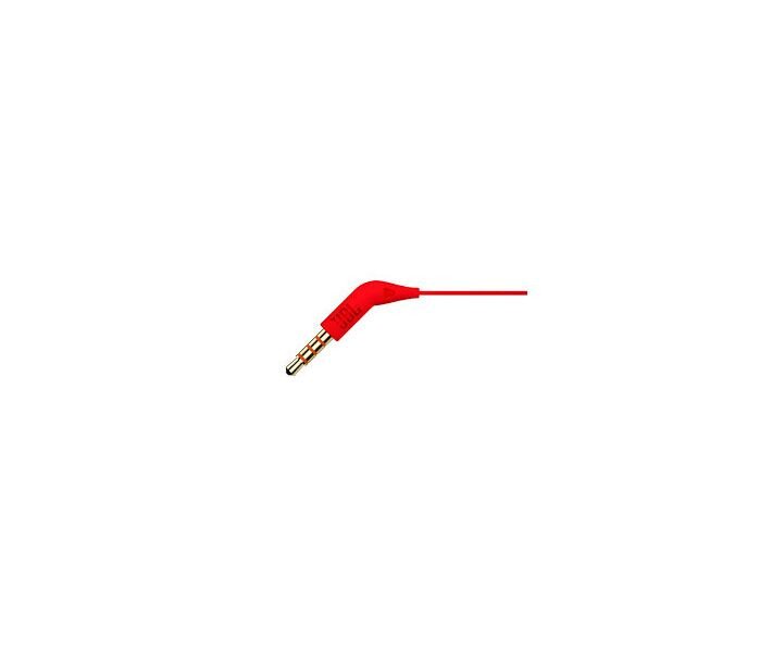 Навушники з мікрофоном JBL T110 Red (JBLT110RED)  Фото №1