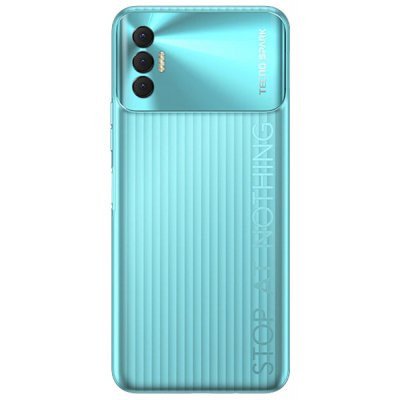 Мобильный телефон Tecno KG7n (Spark 8p 4/128Gb) Turquoise Cyan (4895180773419)  Фото №2