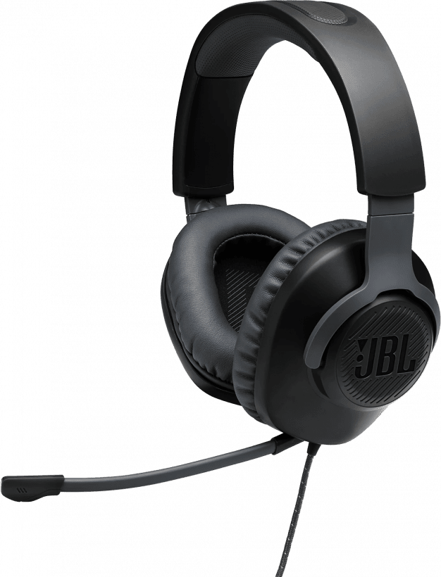 Компьютерная гарнитура JBL Quantum 100 Black (JBLQUANTUM100BLK)