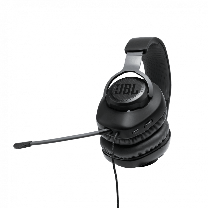 Компьютерная гарнитура JBL Quantum 100 Black (JBLQUANTUM100BLK)  Фото №2
