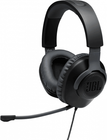 Компьютерная гарнитура JBL Quantum 100 Black (JBLQUANTUM100BLK)