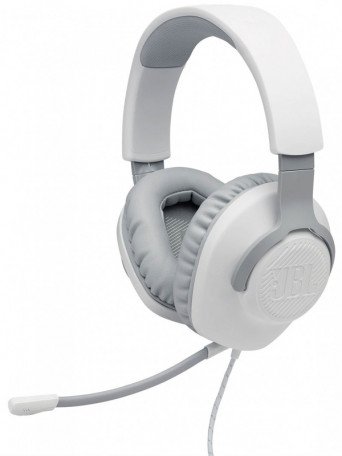 Компьютерная гарнитура JBL Quantum 100 White (JBLQUANTUM100WHT)