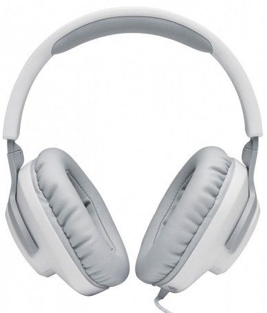 Компьютерная гарнитура JBL Quantum 100 White (JBLQUANTUM100WHT)  Фото №0