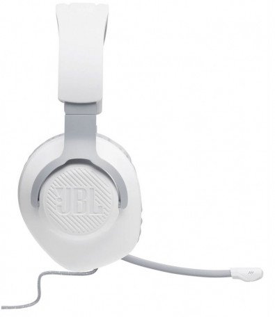 Компьютерная гарнитура JBL Quantum 100 White (JBLQUANTUM100WHT)  Фото №3