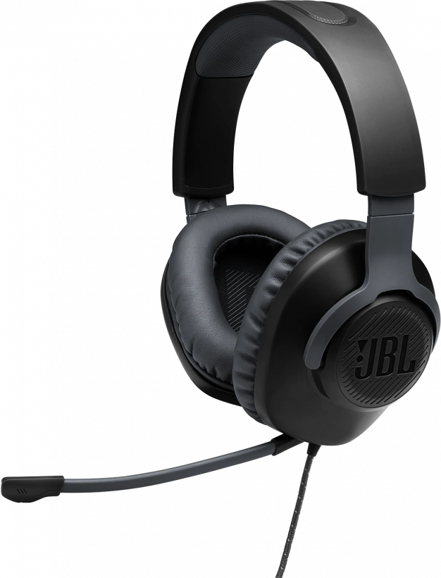 Комп&#039;ютерна гарнітура JBL Quantum 100 Black (JBLQUANTUM100BLK)