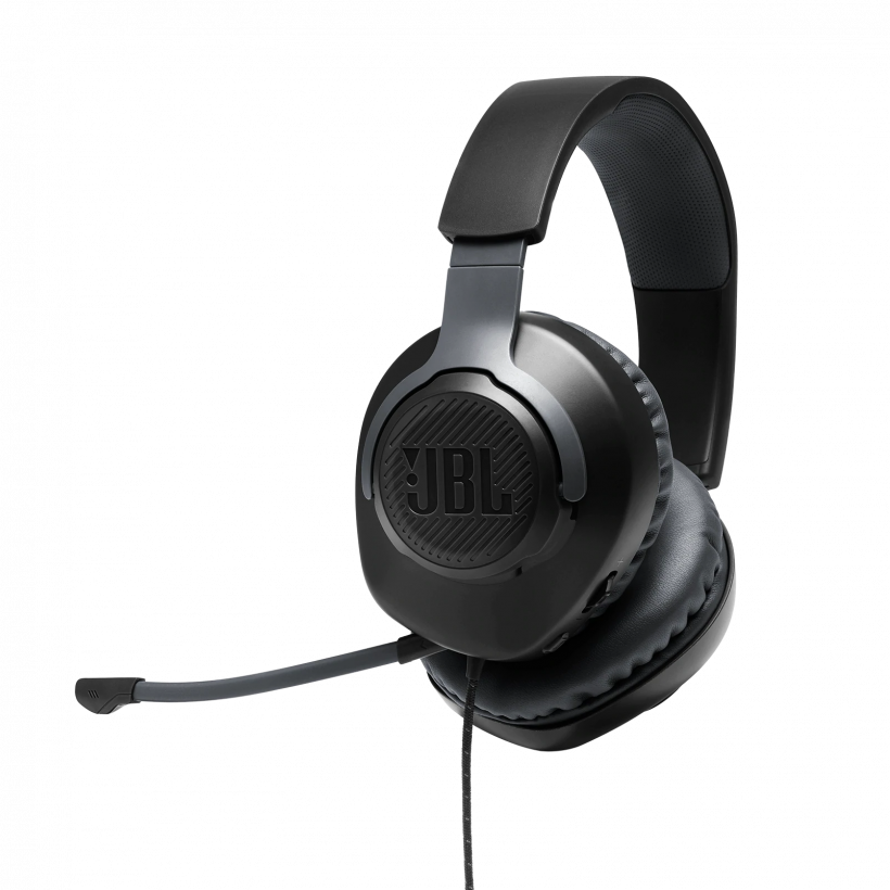 Комп&#039;ютерна гарнітура JBL Quantum 100 Black (JBLQUANTUM100BLK)  Фото №4