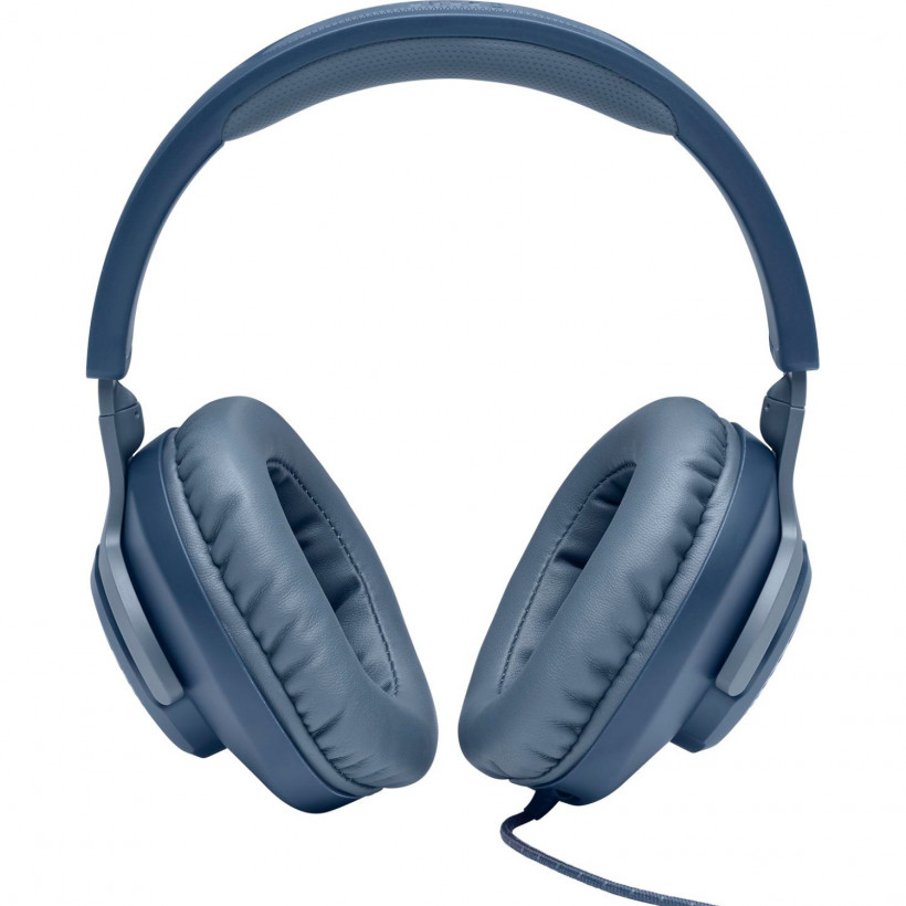 Комп&#039;ютерна гарнітура JBL Quantum 100 Blue (JBLQUANTUM100BLU)  Фото №0