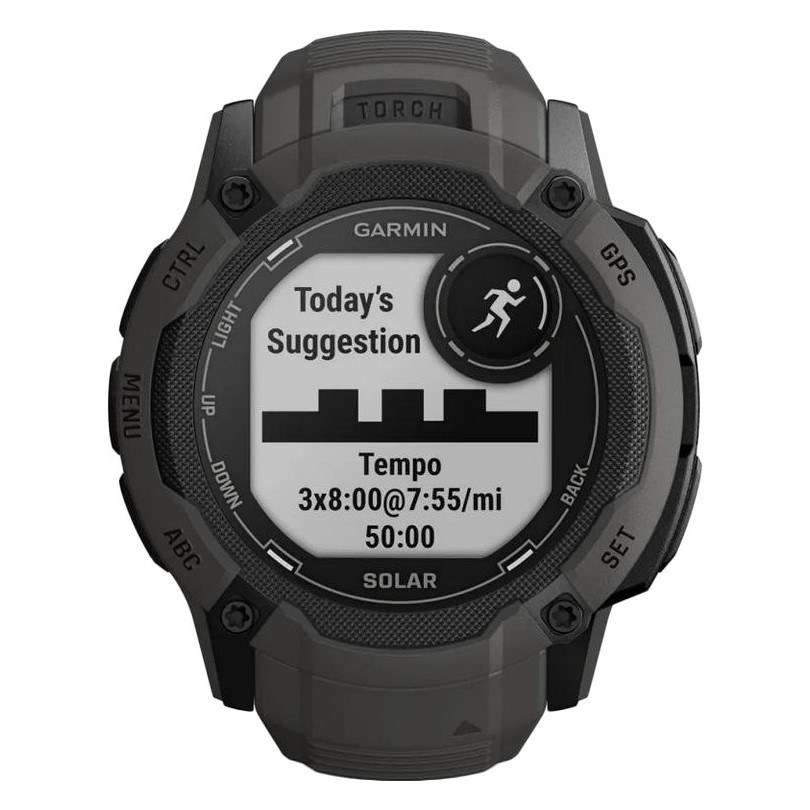 Смарт-часы Garmin Instinct 2X Solar Graphite (010-02805-10/00/24)  Фото №3