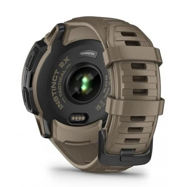 Смарт-часы Garmin Instinct 2X Solar - Tactical Edition Coyote Tan (010-02805-12/02/64)  Фото №8