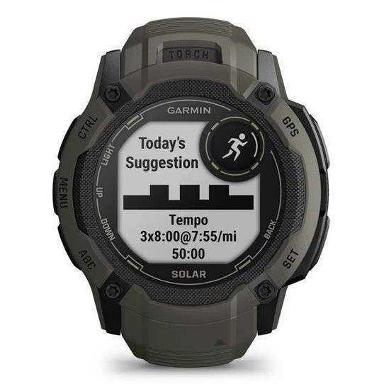 Смарт-часы Garmin Instinct 2X Solar Moss (010-02805-15/05)  Фото №2