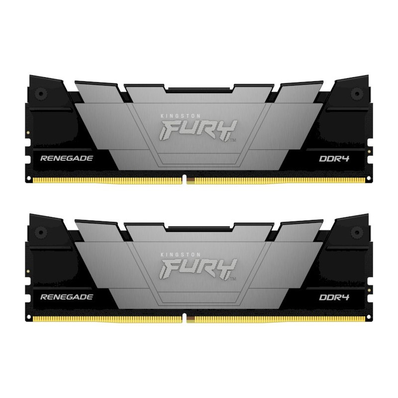 Пам&#039;ять для настільних комп&#039;ютерів Kingston FURY 32 GB (2x16GB) DDR4 3600 MHz Renegade Black (KF436C16RB12K2/32)