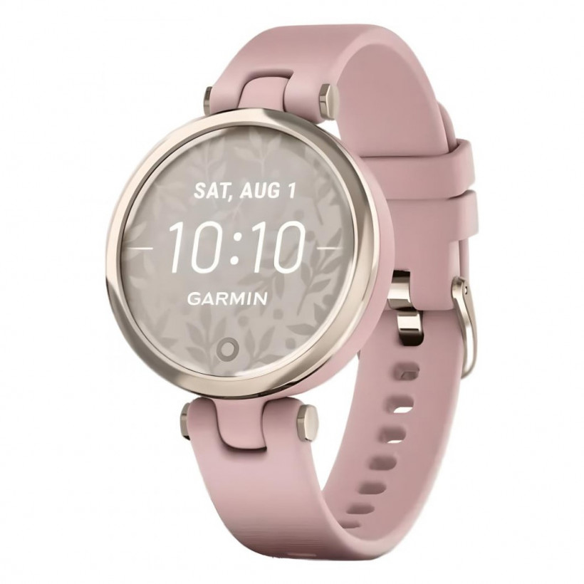 Смарт-часы Garmin Lily Sport Edition - Cream Gold Bezel with Dust Rose Case and S. Band (010-02384-03/13)