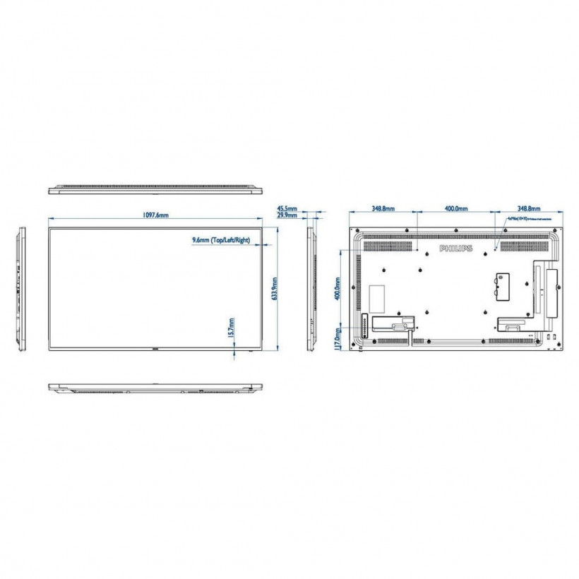 Інформаційний дисплей Philips D-Line 49BDL4031D/00  Фото №1