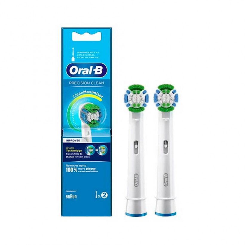 Насадка для електричної зубної щітки Oral-B EB20RB Precision Clean CleanMaximiser 2 шт  Фото №0