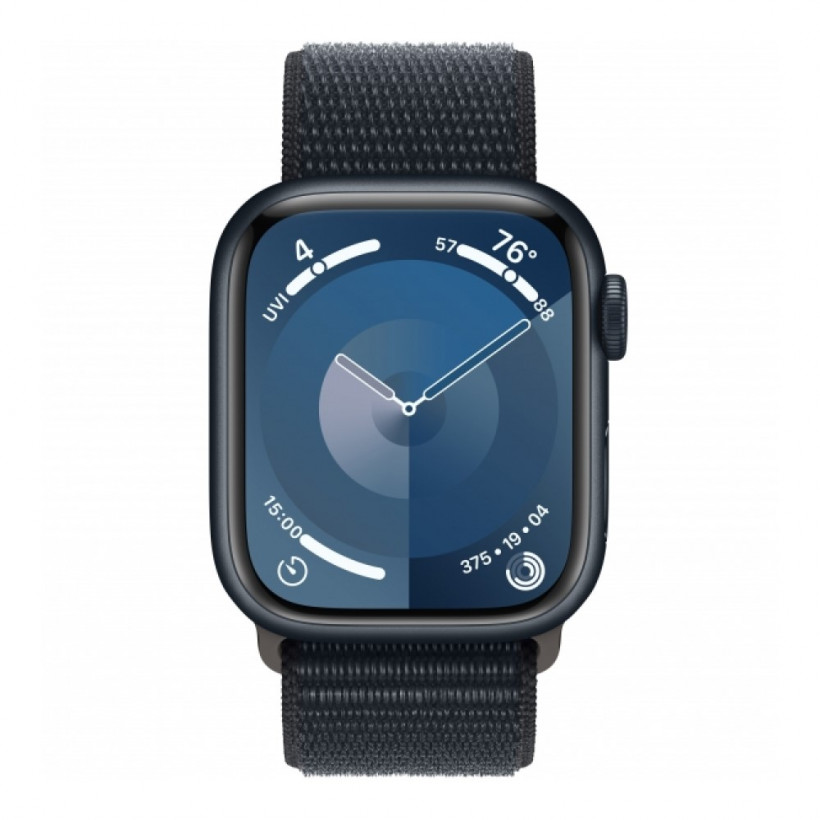 Смарт-годинник Apple Watch Series 9 GPS + Cellular 45mm Midnight Alu. Case w. Midnight S. Loop (MRMF3)