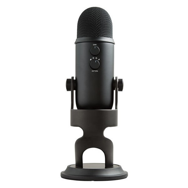 Микрофон студийный/ для ПК Blue Microphones Yeti Blackout  Фото №0