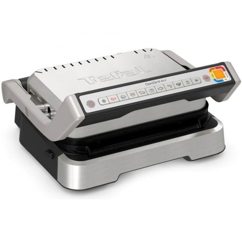 Электрогриль прижимной Tefal OptiGrill 2in1 GC772D30  Фото №0